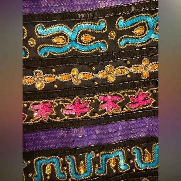 Stunning vintage hand-beaded & sequined blazer - Picture 9 of 14